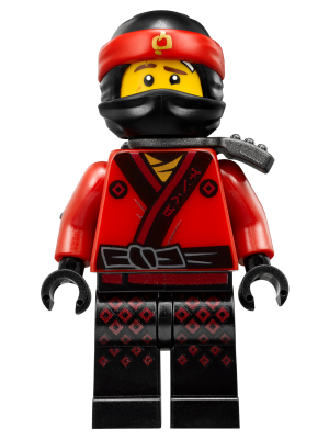 Kai - The LEGO Ninjago Movie, Pearl Dark Gray Katana Holder (njo0316)