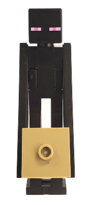 Enderman - Tan Block with Dark Tan Top (min066)