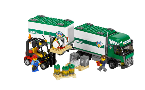 7733 Truck & Forklift (Used) LEGO City