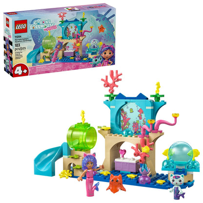 11204 Mermaid Gabby's Aquarium Adventure (Retired) LEGO Gabbys Dollhouse