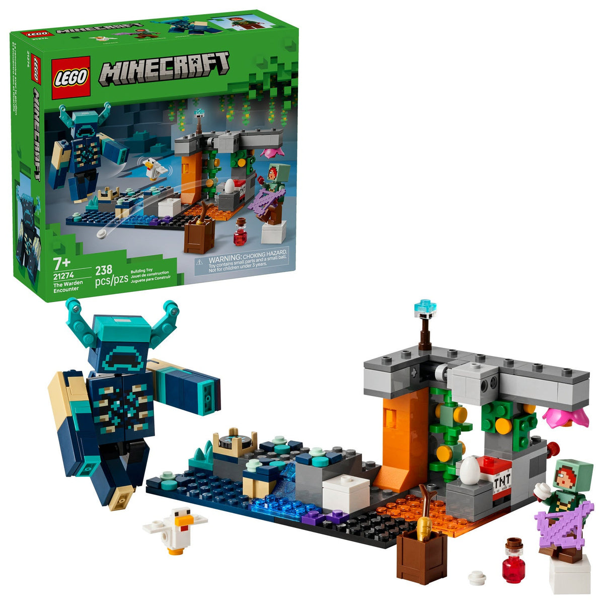 21274 The Warden Encounter (Retired) LEGO Minecraft