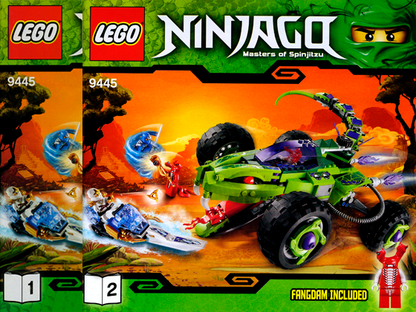 9445 Fangpyre Truck Ambush (Certified) LEGO Ninjago