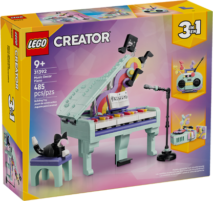 31392 Music Decor Piano