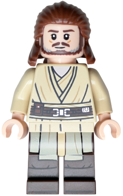 Qui-Gon Jinn - Dark Brown Legs and Beard (sw1404)