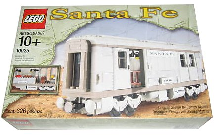 10025 Santa Fe Cars - Set I (Retired) LEGO Trains