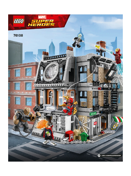 76108 Sanctum Sanctorum Showdown (Used) LEGO Super Heroes