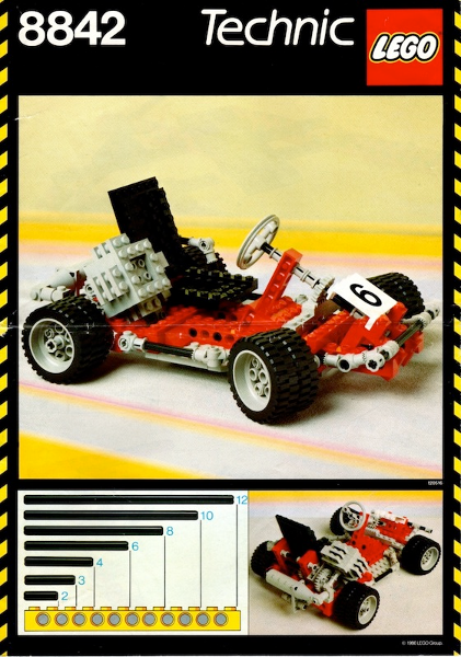 8842 Go-Cart (Certified) LEGO TECHNIC