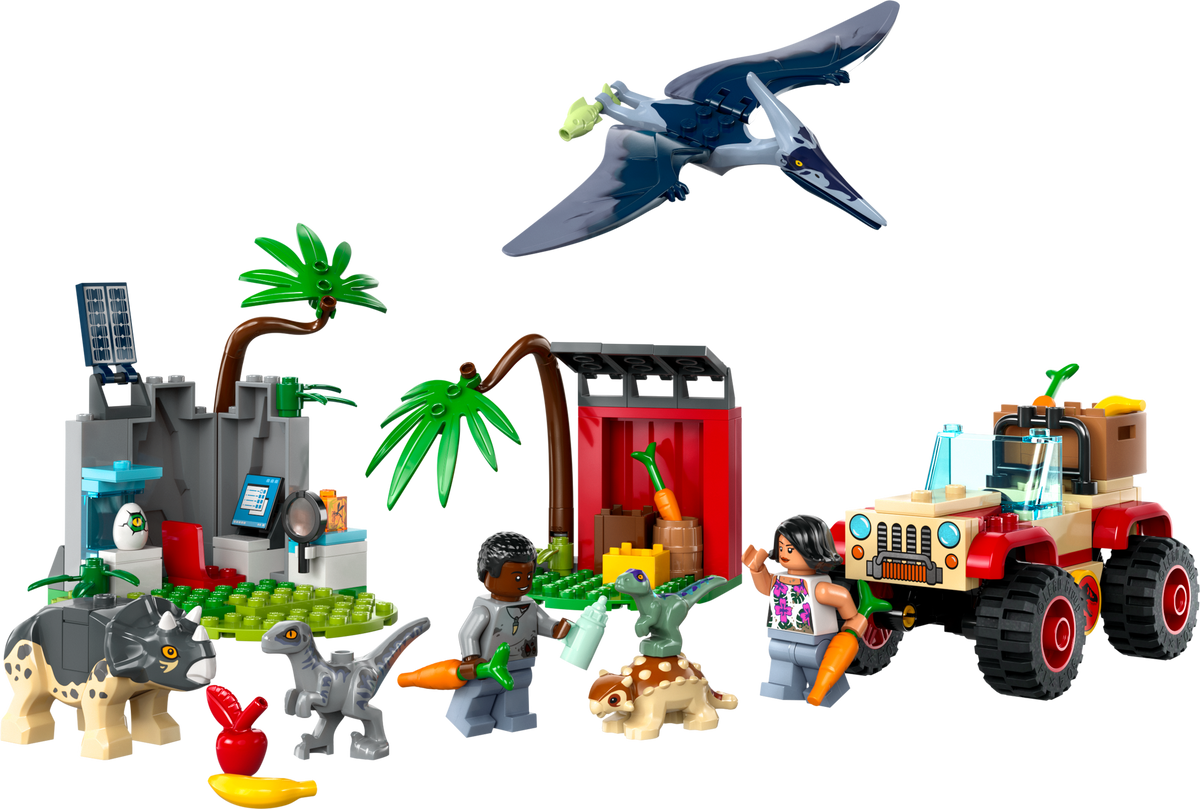 76963 Baby Dinosaur Rescue Center (Used) LEGO Jurassic World