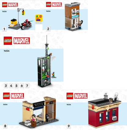 76324 Spider-Man vs. Oscorp (Used) LEGO Super Heroes