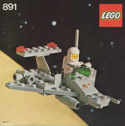 891 Two seater space scooter (Used) LEGO Space