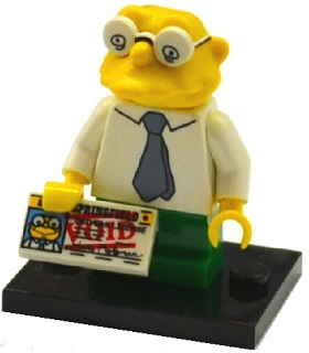Hans Moleman - The Simpsons Series 2 Collectible Minifigure (colsim2-10)