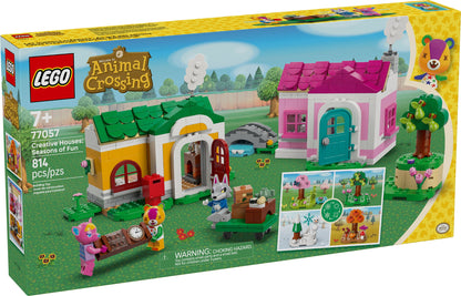 77057 Creative Houses: Seasons of Fun (Retired) LEGO Animal Crossing