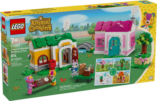 77057 Creative Houses: Seasons of Fun (Retired) LEGO Animal Crossing