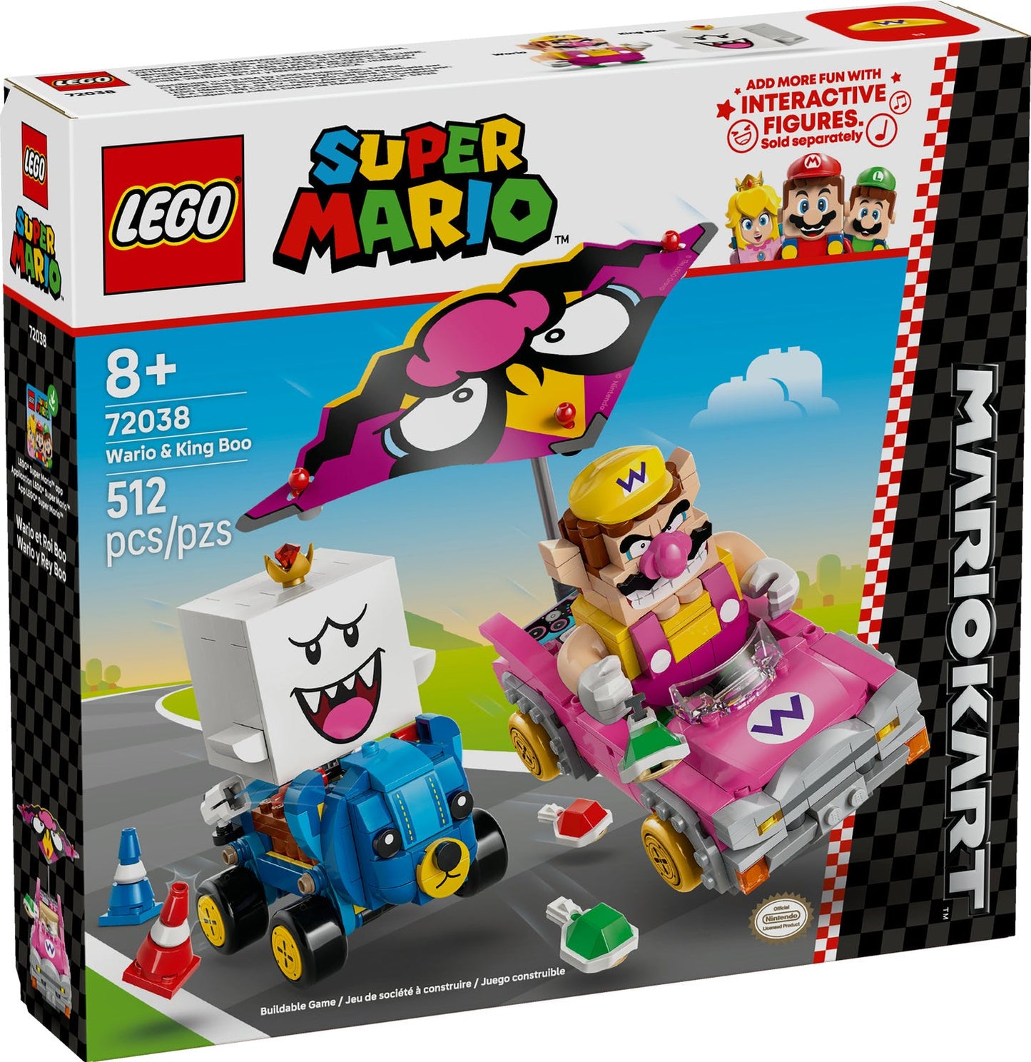 72038 Mario Kart – Wario & King Boo