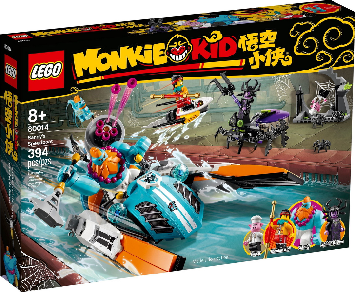 80014 Sandy's Speedboat (Retired) LEGO Monkie Kid