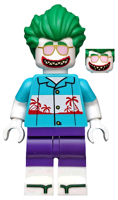 Vacation The Joker, The LEGO Batman Movie, Series 2 (Minifigure Only) (coltlbm31)