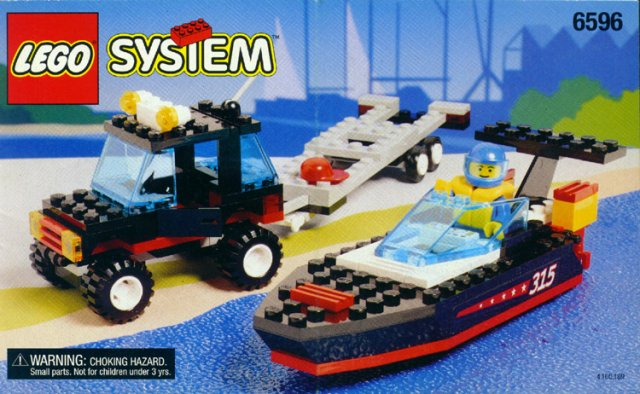 6596 Wave Master (Used) LEGO Town