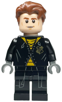 Cedric Diggory - Black and Yellow Uniform, Shirt Tail (hp179a)