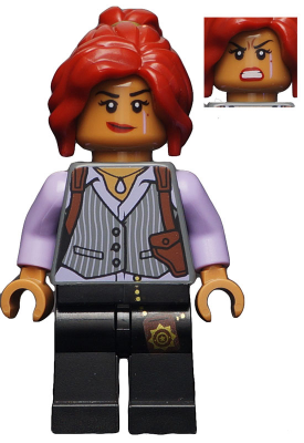 Barbara Gordon - Pinstripe Vest (sh0337)