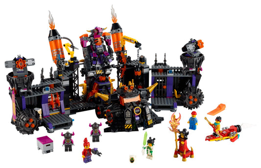 80016 The Flaming Foundry (Used) LEGO Monkie Kid