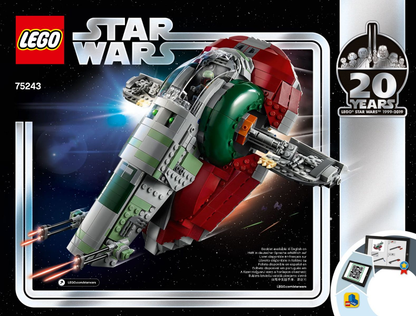 75243 Slave I - 20th Anniversary Edition (Used) LEGO Star Wars