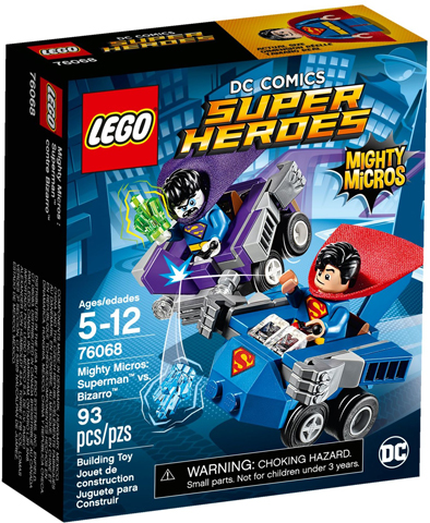 76068 Mighty Micros: Superman vs. Bizarro (Retired) LEGO Super Heroes