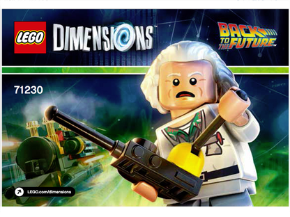71230 Doc Brown Fun Pack (Certified) LEGO Dimensions