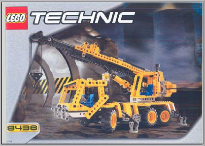 8438 Pneumatic Crane Truck (Certified) LEGO TECHNIC