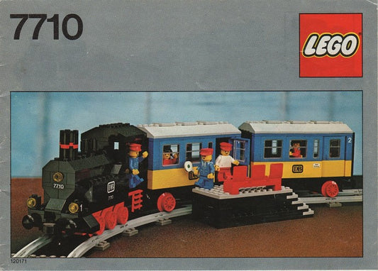 7710 Push-Along Passenger Steam Train (Used) LEGO Trains