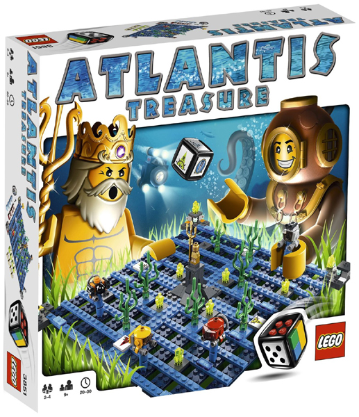 3851 Atlantis Treasure (Retired) LEGO Games