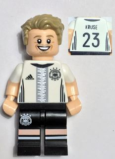 Max Kruse, Deutscher Fussball-Bund / DFB (Minifigure Only) (dfb016)