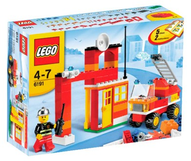 6191 Fire Fighter Building Set (Retired) LEGO Town
