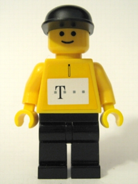 German Telekom Racing Cyclist Yellow - with Torso Stickers (tel005s)