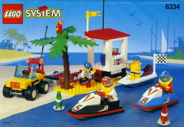 6334 Wave Jump Racers (Used) LEGO Town