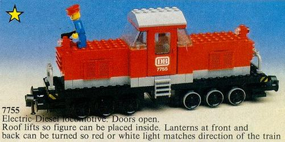 7755 Diesel Heavy Shunting Locomotive (Retired) LEGO Trains
