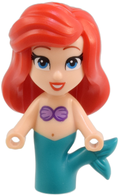 Ariel, Mermaid (Light Nougat) - Micro Doll, Open Eyes (dp200)