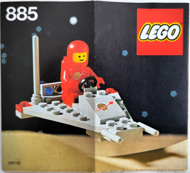 885 Space Scooter (Used) LEGO Space