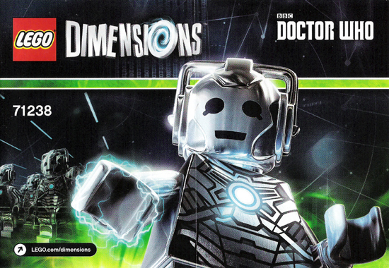 71238 Cyberman Fun Pack (Certified) LEGO Dimensions