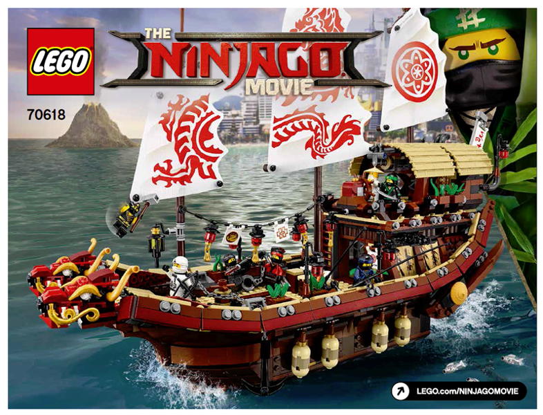 70618 Destiny's Bounty (Certified) LEGO The LEGO Ninjago Movie