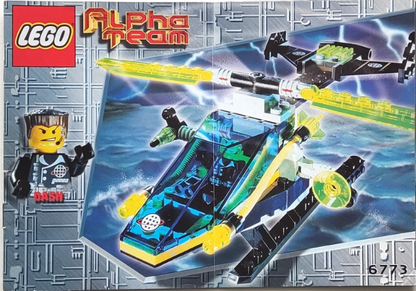 6773 Alpha Team Helicopter (Used) LEGO Alpha Team