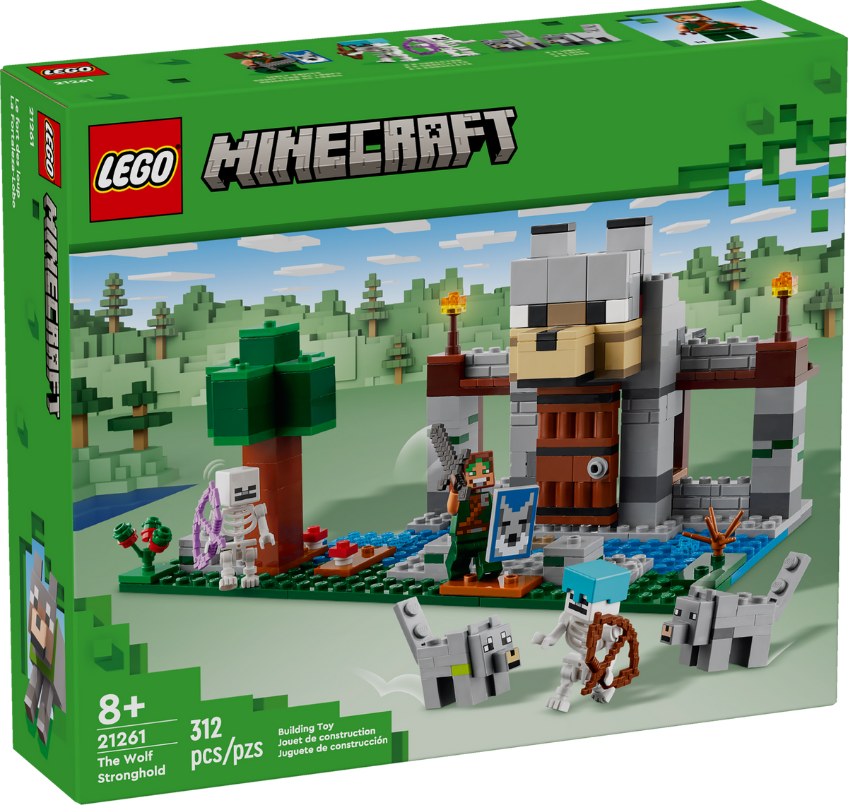21261 The Wolf Stronghold (Retired) LEGO Minecraft