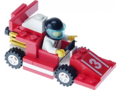 6509 Red Racer (Used) LEGO Town