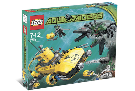 7774 Crab Crusher (Retired) LEGO Aquazone