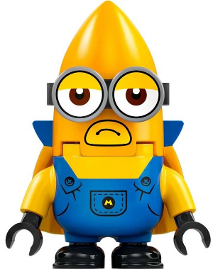 Mega Minion Gus - Bright Light Orange Head, Yellow Arms and Body (mnn034)