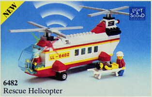 6482 Rescue Helicopter (Retired) LEGO Town