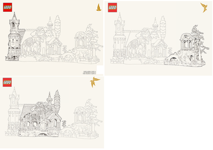 10316 Rivendell (Used) LEGO Icons