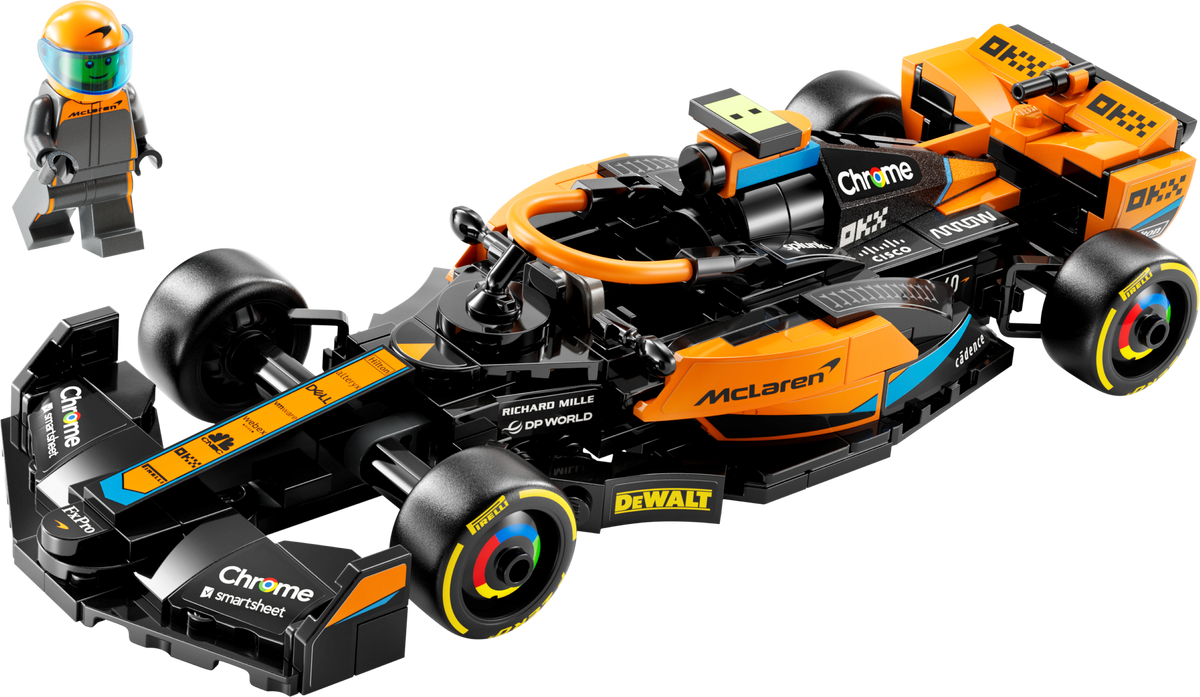 76919 2023 McLaren Formula 1 Car (Used) LEGO Speed Champions