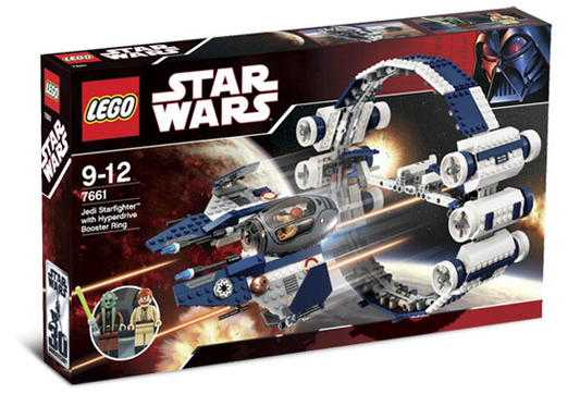 7661 Jedi Starfighter with Hyperdrive Booster Ring (Retired) LEGO Star Wars