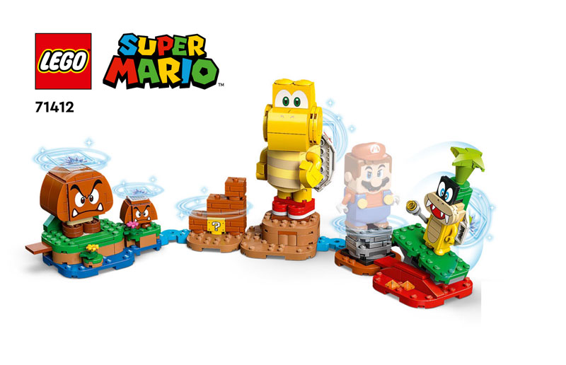 71412 Big Bad Island - Expansion Set (Used) LEGO Super Mario