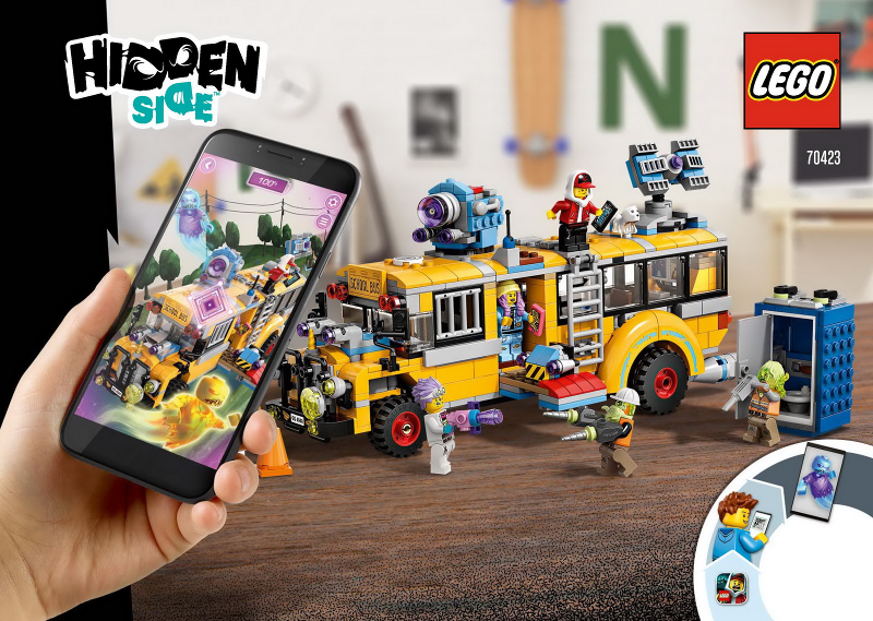 70423 Paranormal Intercept Bus 3000 (Certified) LEGO Hidden Side